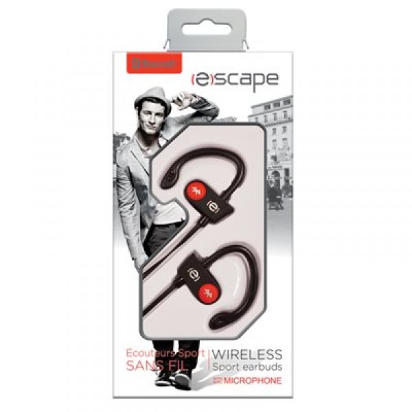 Escape - Ensemble de Un Haut-Parleur Bluetooth Stéréo et Un Casque d'é